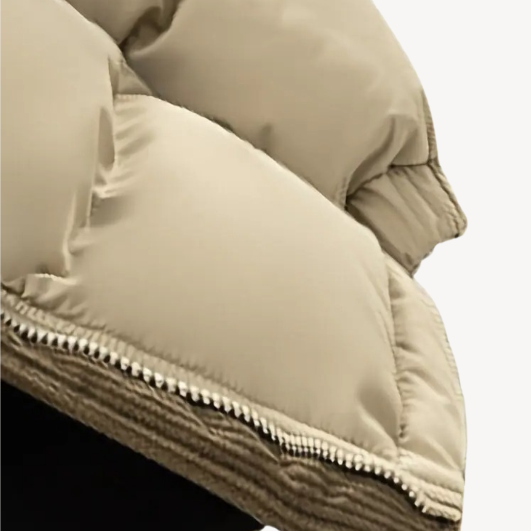 Men’s Hooded Puffer Jacket – Modern Quilted Style