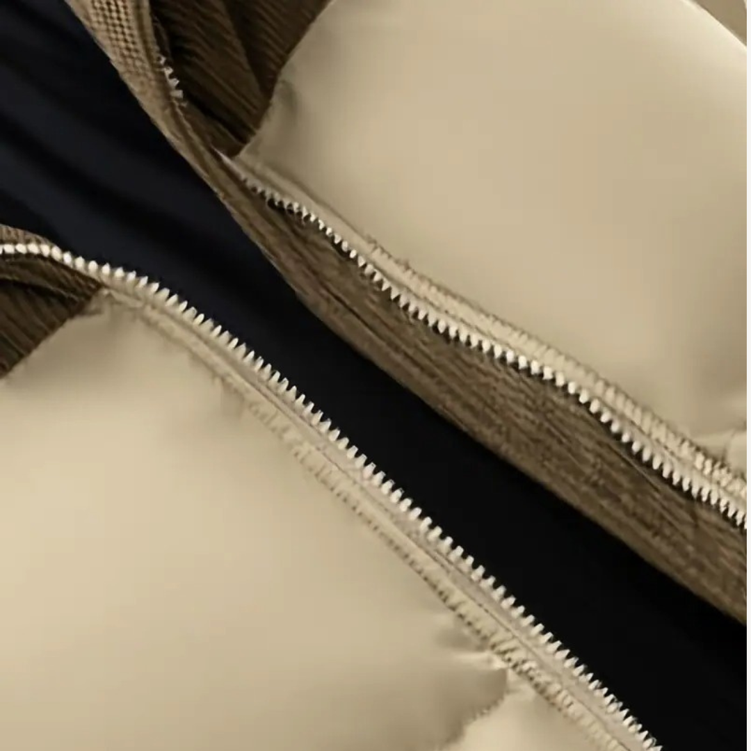 Men’s Hooded Puffer Jacket – Modern Quilted Style