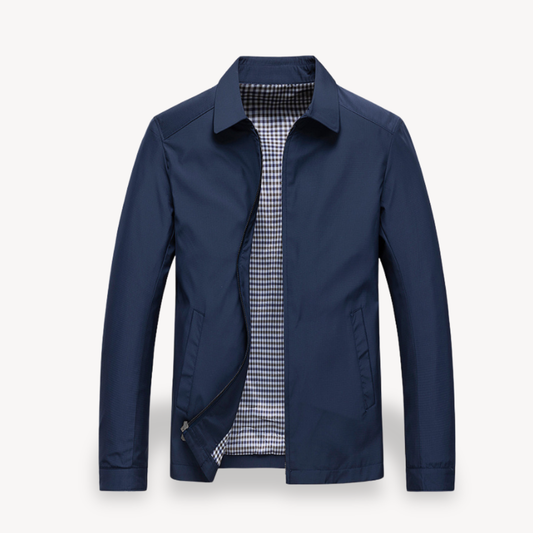 Men’s Zip-Front Everyday Jacket – Clean Modern Style