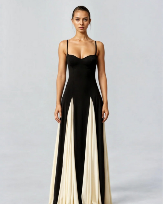 Women’s Maxi Dress with Flowing Silhouette – Elegant Day to Evening Style